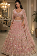 Load image into Gallery viewer, Burnt Orange Lehenga Set
