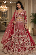 Load image into Gallery viewer, Burnt Orange Lehenga Set