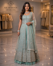 Load image into Gallery viewer, Exquisite Long-Jacket Lehenga Set
